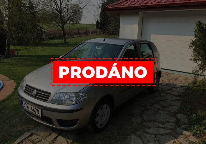 fiatpuntoprodano